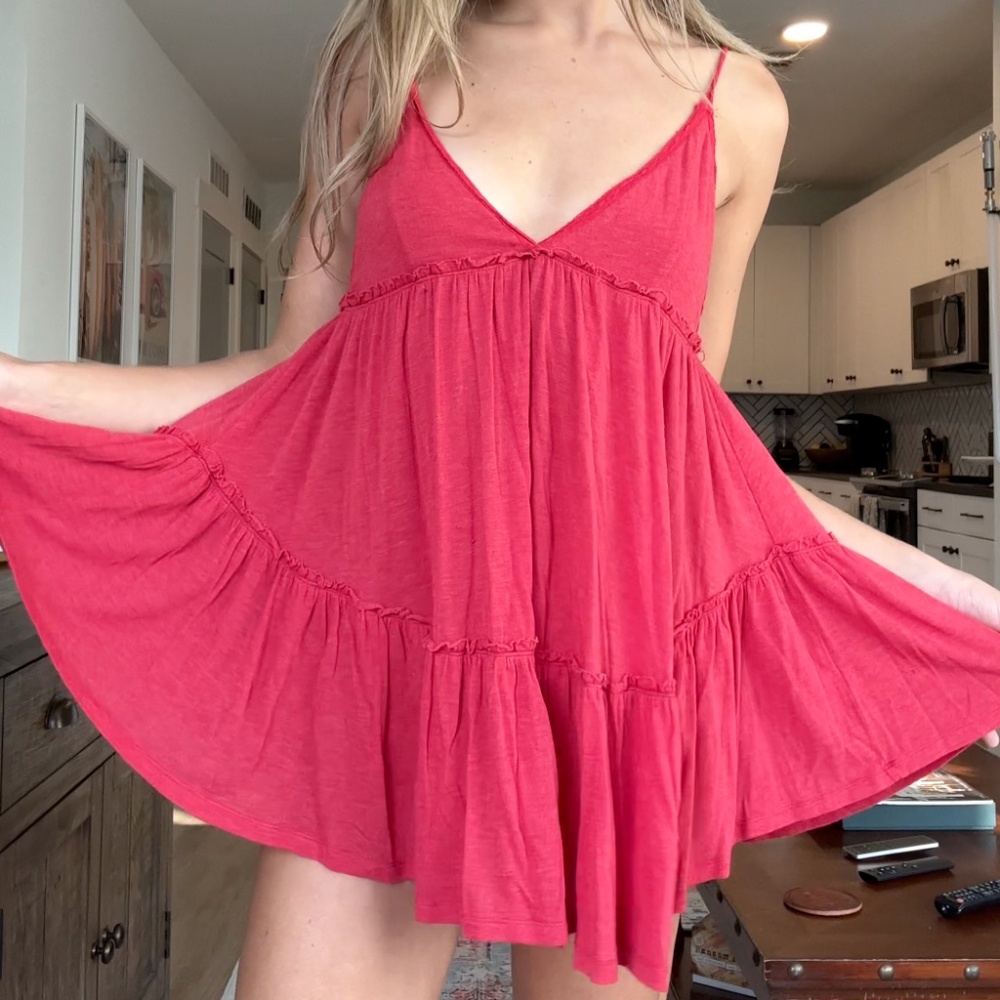 Skylar + Madison Large Women's Red Dress